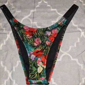 Floral Print Bikini Bottom
